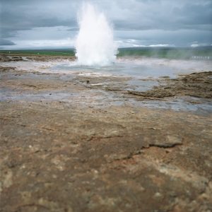 A geyser spewing water --- Image by © Royalty-Free/Corbis